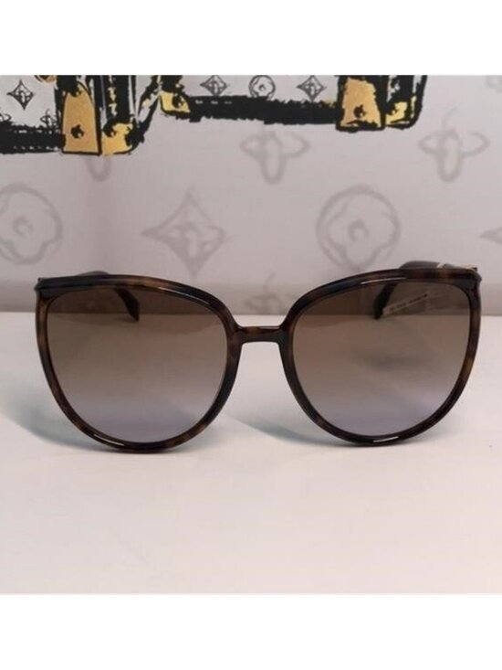 Fendi FF0432/G/S 086QR Round Sunglasses – Havana / Brown Gradient – 59mm main image 5